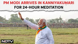 PM Modi In Kanniyakumari | PM Modi Arrives In Kanniyakumari For Meditation