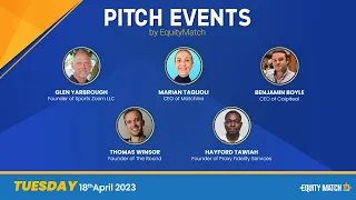 Pitch Events by EquityMatch - Europe | 18th April 2023