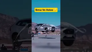 BMW Vs Volvo Crash test 😱 #shorts