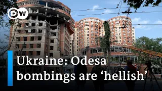 Ukraine: Missile strikes continue in Odessa for second day | DW News