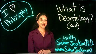 Dr. Sahar Joakim, What is Kant's Deontology?