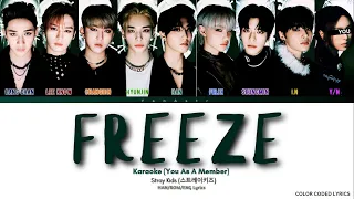 [KARAOKE] Stray Kids 'Freeze (땡)]' - You As A Member || 9 Members Ver.