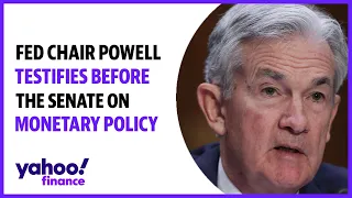 Fed Chair Jerome Powell testifies before the Senate on Semiannual Monetary Policy Report