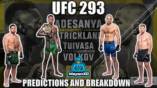 UFC 293: Adesanya vs. Strickland Predictions and Breakdown