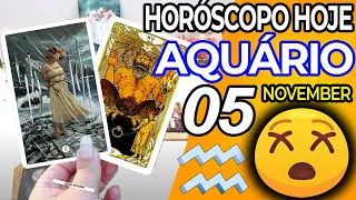 ❌TENHA CUIDADO NESTE DIA❌ Horoscopo do dia de hoje AQUÁRIO 5 novembro 2022♒tarô Aquário