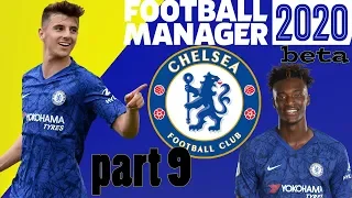Chelsea FM20| Beta| Part 9|Barcelona & Manchester united | Football Manager 2020