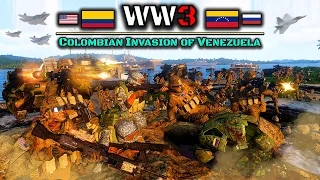 Colombian Invasion of Venezuela | Colombia vs Venezuela | ArmA 3 World War 3 Machinima