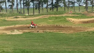 Flight path dirt bike track