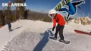 SNOWBOARDERS vs SKIERS #13 fights, crashes and angry people