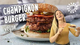Grandioser Champignon Burger 🍔😋