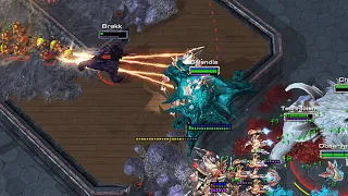 EPIC Selendis Carry VS Brakk! (2000+ kills) Kerrigan Survival