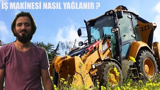 İŞ MAKİNESİ NASIL YAĞLANIR,BEKO LODER,BACKHOE LODER