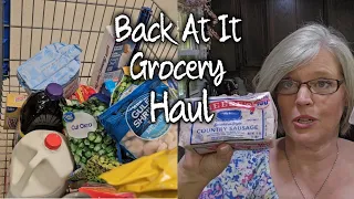 Back At It Walmart Grocery Haul