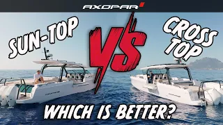 ALL NEW Axopar 45 Cross Top and Sun Top: Face-Off Walkthrough