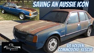 Ep27 HOLDEN COMMODORE RESCUE WILL IT RUN PARKED FOR YEARS SAVING AN AUSSIE ICON HOLDEN V8 CLASSIC