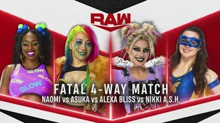 Naomi vs Asuka vs Alexa Bliss vs Nikki A.S.H. (Fatal 4-Way Full Match Part 1/2)