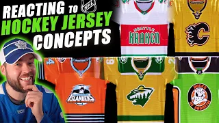 NHL "Back From the Future" Hockey Jersey Concepts!