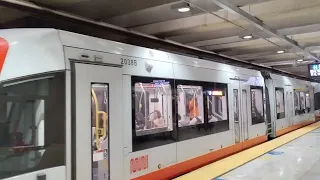 SF Muni  Siemens LRV4 2038+2027 on Route N Judith to arguello switchback