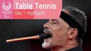 Table Tennis Highlights | Day 1 | Tokyo 2020 Paralympic Games