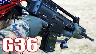 H&K (Heckler & Koch) G36 & G36KA4 Assault Rifle Shoot - H&K(ヘッケラー&コッホ) G36 & G36KA4 アサルトライフル射撃