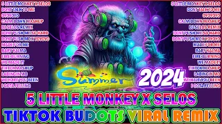 5 LITTLE MONKEY X SELOS 🔥 NEW TIKTOK DANCES 2024 💥 TIKTOK BUDOTS VIRAL REMIX 2024⚡😍 Dj Sandy Remix 🎶