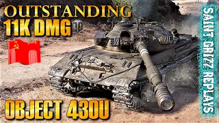 WoT Object 430U Gameplay ♦ Huge 11k Dmg ♦ Medium Tank Review