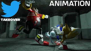 Eggman Punts Yacker - Sonic's Twitter Takeover ANIMATED