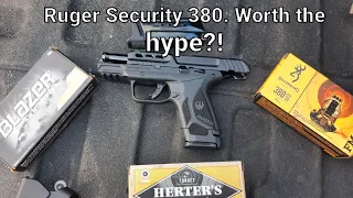 Ruger Security 380, is the hype real?!