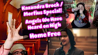 KAZ + MORTIUS DUO... WE LOST OUR MINDS! | Angels We Have Heard On High - Home Free | Duo Reaction