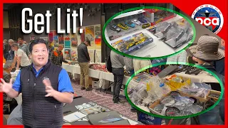 Find INSANELY RARE Porsche stuff at the LA Lit & Toy Meet