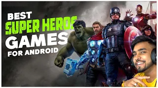 Best SuperHero Games for Android 😍 | Spiderman, Batman, Avengers, Hulk Ironman & More...😮