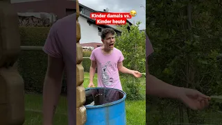 Kinder damals vs. Kinder heute😂 itsofficialmarco