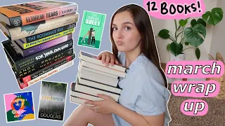 books I read in March! (monthly reading wrap up)