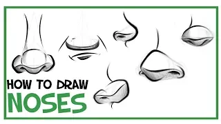 How To Draw Noses: CARTOONING 101 #5