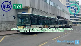 [Ligne 174 RATP] Citelis Line n°3238 - Gare de Saint-Ouen (RER) à La Défense Grande Arche