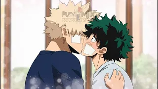 Bakudeku Kiss Behind The Scenes (BTS) 2 - House Arrest | Bakugo Katsuki x Midoriya Izuku (YAOI)