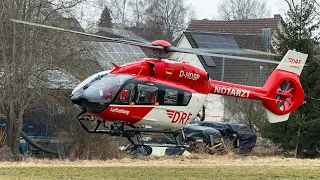 DRF Luftrettung | Start Christoph 11 | Airbus H145 Retrofit | D-HDSP | Überauchen