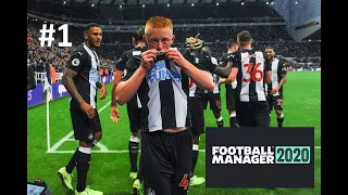 Football Manager 2020 Lets play | NEWCASTLE UNITED | #1 | INTRODUCTION