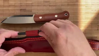 Beaver Knife Bushcraft сталь PGK фултанг. Умри все живое.