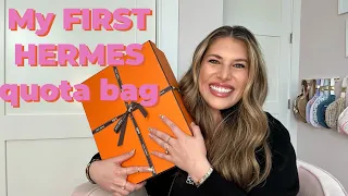 Hermes Quota Bag Unboxing!!!! I can’t believe I got the perfect bag offer!