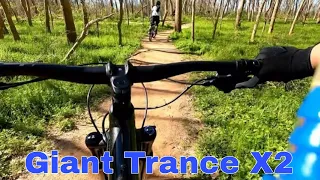 Brazos River Bike Trail / Giant Trance X2