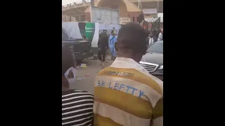 Immediately Governor Sanwo Olu depart Teslim Balogun stadium after the match.