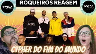 Rockeiros reagem a RAP - Cypher do Fim do Mundo - Respetáculo Vida Sem Trilhos REACT VST