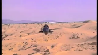 Airwolf Flying Around