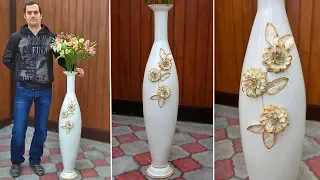 Large vase 110 cm. How to make a vase with your own hands