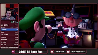 (World Record) Luigi's Mansion 3 Any% Speedrun in 2:44:51