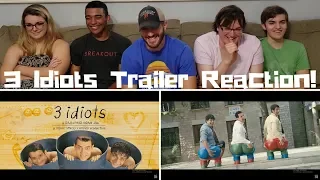 3 Idiots / Aamir Khan / Madhavan / Sharman Joshi / Trailer Reaction!
