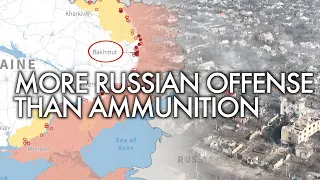 Critical eastern frontline Bakhmut under Russian siege as Ukraine clings on and calls for US ammo
