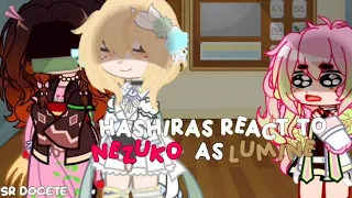 hashiras react to Nezuko As Lumine [1/1] (MY AU)