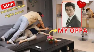 [AMWF] My Korean Boyfriend is Jealous of others Korean Oppas (K-drama)